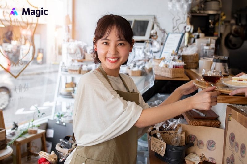 coffee shop business owner