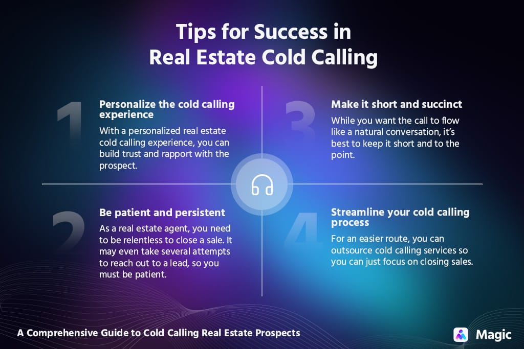 tips for success in real estate cold calling