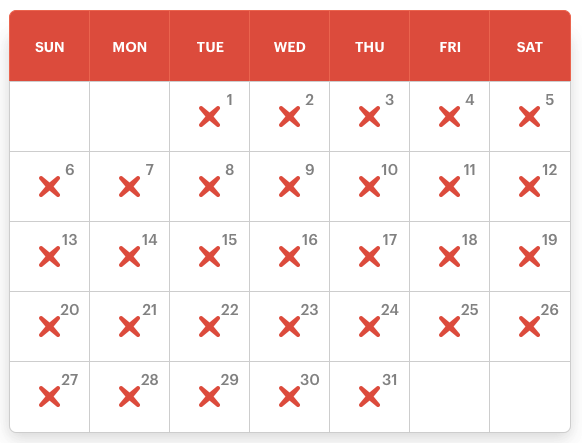 Don't Break the Chain